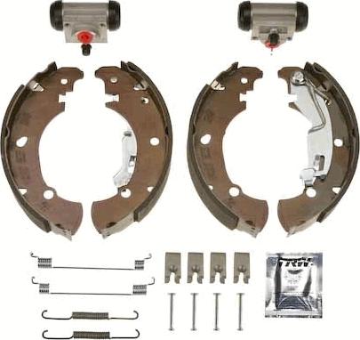 TRW BK1766 - Комплект гальм, барабанний механізм autocars.com.ua