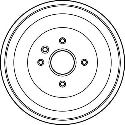 TRW DB4025 - Гальмівний барабан autocars.com.ua