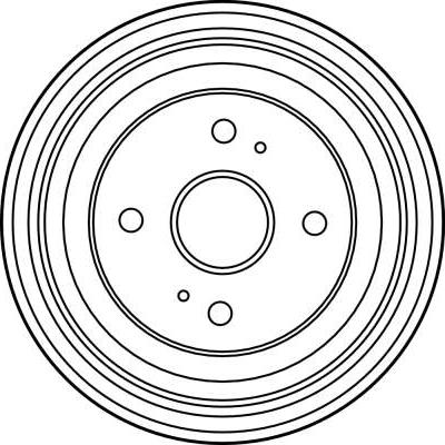 TRW DB4032 - Гальмівний барабан autocars.com.ua