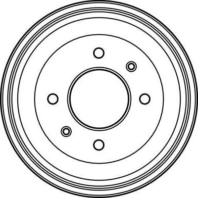 TRW DB4049 - Гальмівний барабан autocars.com.ua