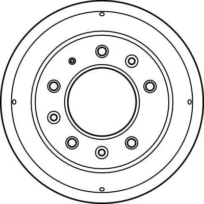 TRW DB4078 - Гальмівний барабан autocars.com.ua