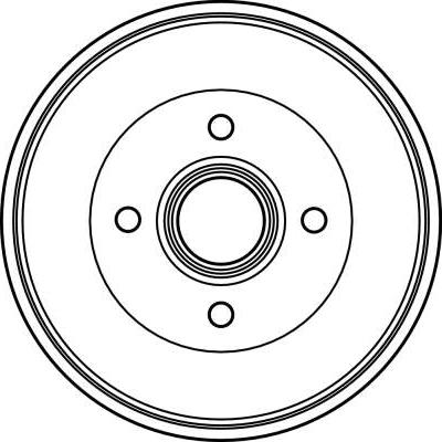 TRW DB4120 - Гальмівний барабан autocars.com.ua