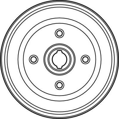 TRW DB4134 - Тормозной барабан avtokuzovplus.com.ua