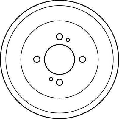 TRW DB4148 - Гальмівний барабан autocars.com.ua