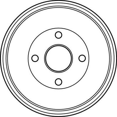 TRW DB4154 - Тормозной барабан avtokuzovplus.com.ua