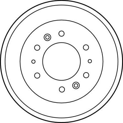 TRW DB4172 - Гальмівний барабан autocars.com.ua