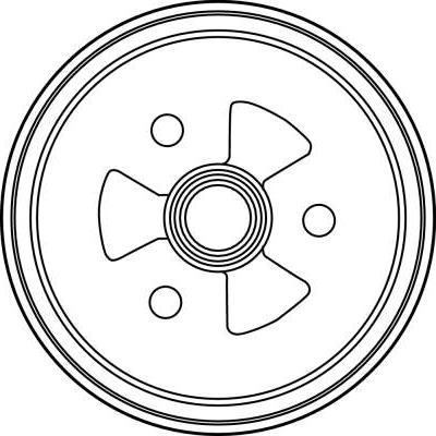 TRW DB4184 - Гальмівний барабан autocars.com.ua
