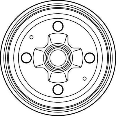 TRW DB4195 - Гальмівний барабан autocars.com.ua