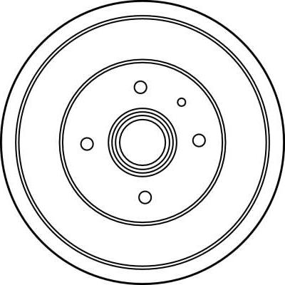 TRW DB4200 - Тормозной барабан autodnr.net