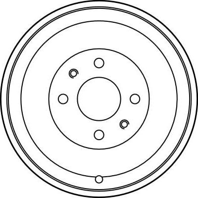 TRW DB4210 - Гальмівний барабан autocars.com.ua