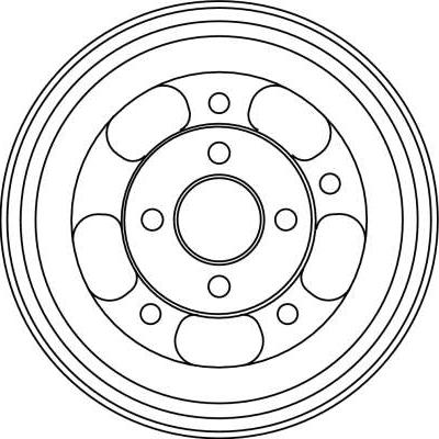 TRW DB4231 - Гальмівний барабан autocars.com.ua
