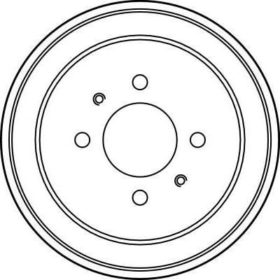 TRW DB4240 - Гальмівний барабан autocars.com.ua