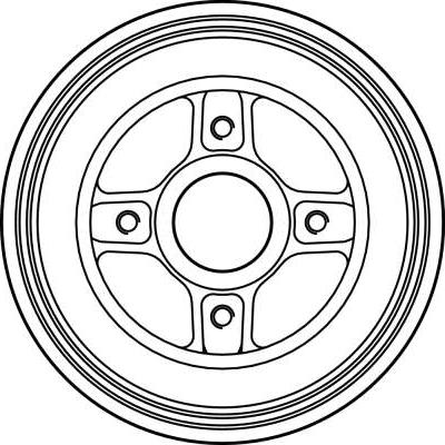 TRW DB4246 - Гальмівний барабан autocars.com.ua