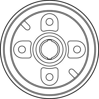 TRW DB4251 - Гальмівний барабан autocars.com.ua