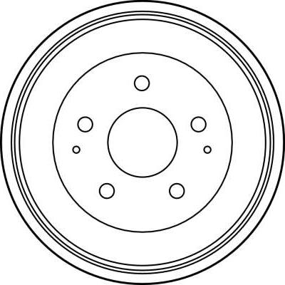 TRW DB4252 - Гальмівний барабан autocars.com.ua