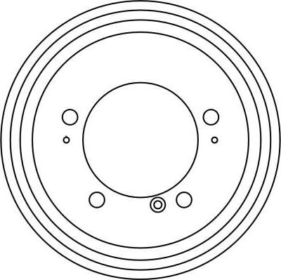 TRW DB4258 - Тормозной барабан avtokuzovplus.com.ua