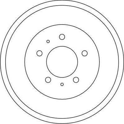 TRW DB4313 - Гальмівний барабан autocars.com.ua