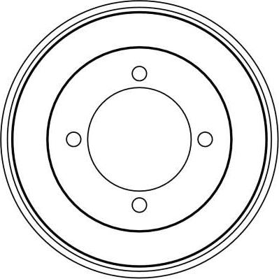 TRW DB4328 - Гальмівний барабан autocars.com.ua