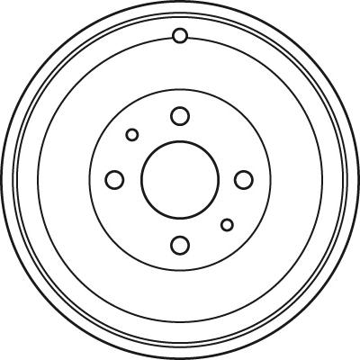 TRW DB4387 - Тормозной барабан autodnr.net