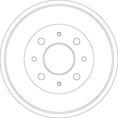 TRW DB4396 - Гальмівний барабан autocars.com.ua