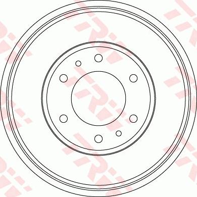 TRW DB4423 - Гальмівний барабан autocars.com.ua