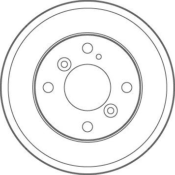 TRW DB4553 - Гальмівний барабан autocars.com.ua