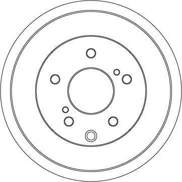TRW DB5006 - Гальмівний барабан autocars.com.ua