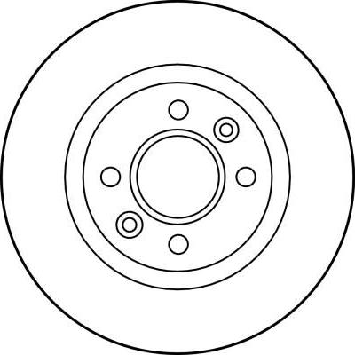 TRW DF1017 - Гальмівний диск autocars.com.ua