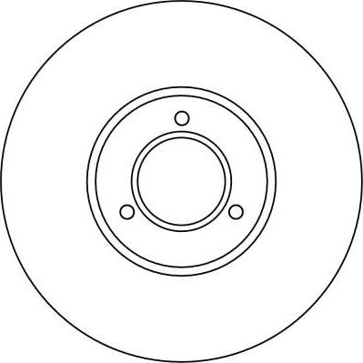 TRW DF1113 - Тормозной диск avtokuzovplus.com.ua