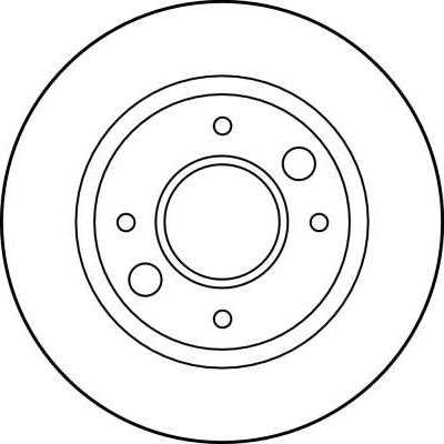 TRW DF1208 - Гальмівний диск autocars.com.ua