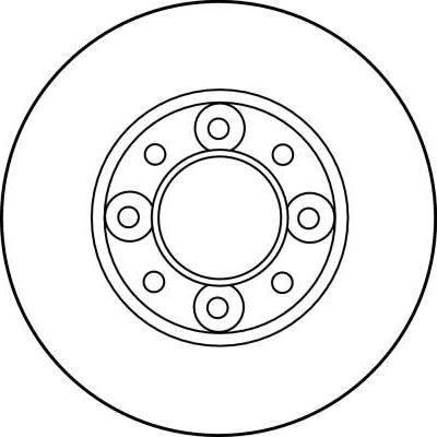 TRW DF1301 - Гальмівний диск autocars.com.ua