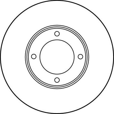 TRW DF1438 - Гальмівний диск autocars.com.ua