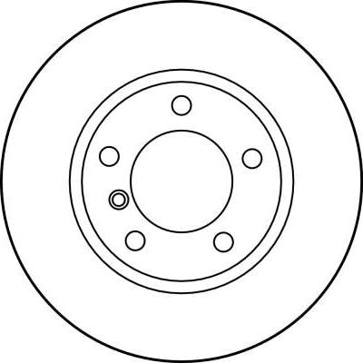 TRW DF1537 - Гальмівний диск autocars.com.ua