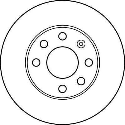 TRW DF1609 - Гальмівний диск autocars.com.ua