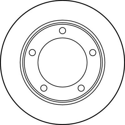 TRW DF1725 - Гальмівний диск autocars.com.ua