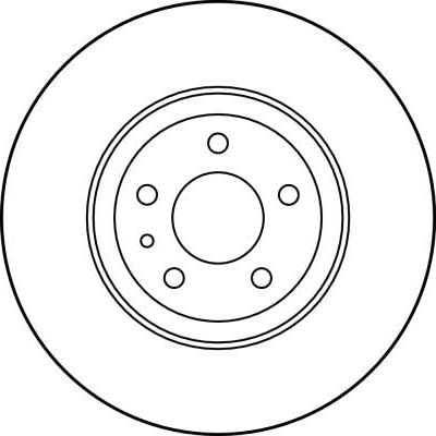 TRW DF1749 - Гальмівний диск autocars.com.ua