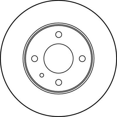 TRW DF1751 - Гальмівний диск autocars.com.ua
