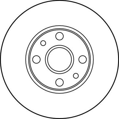 TRW DF1780 - Гальмівний диск autocars.com.ua