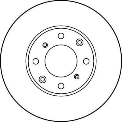 TRW DF1810 - Гальмівний диск autocars.com.ua