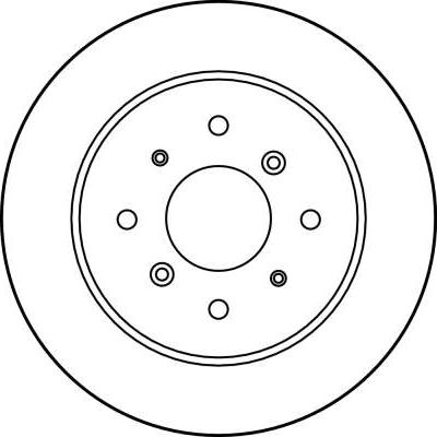 TRW DF1814 - Гальмівний диск autocars.com.ua