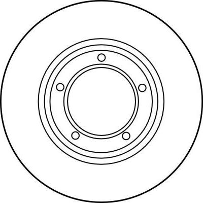 TRW DF1833 - Гальмівний диск autocars.com.ua