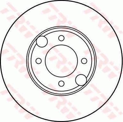 TRW DF1878 - Гальмівний диск autocars.com.ua