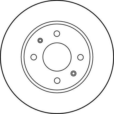 TRW DF1950 - Гальмівний диск autocars.com.ua