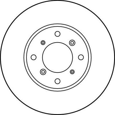 TRW DF1963 - Гальмівний диск autocars.com.ua