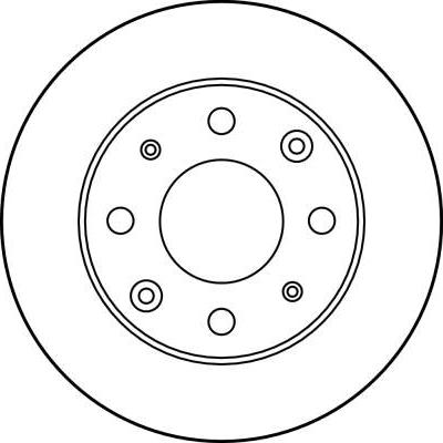 TRW DF1973 - Гальмівний диск autocars.com.ua