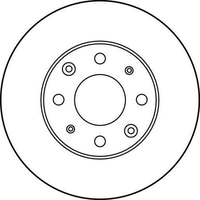 TRW DF1979 - Гальмівний диск autocars.com.ua