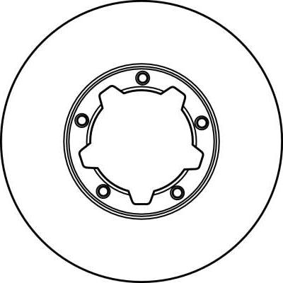 TRW DF2001 - Гальмівний диск autocars.com.ua