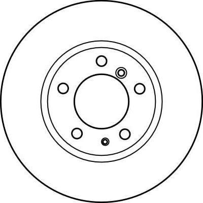 TRW DF2556 - Гальмівний диск autocars.com.ua