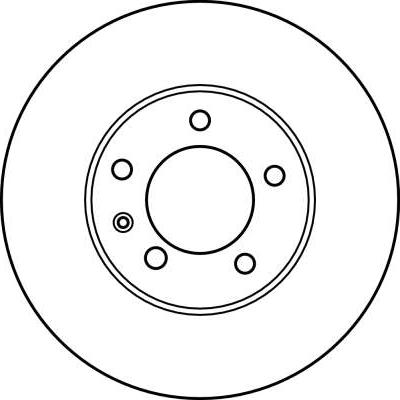 TRW DF2559 - Тормозной диск avtokuzovplus.com.ua