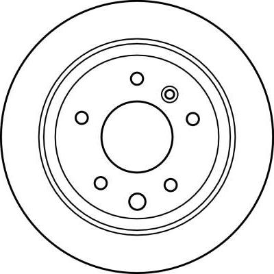 TRW DF2560 - Гальмівний диск autocars.com.ua